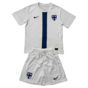 Camiseta Finlandia Niños 2ª Equipación 2025