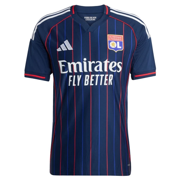Camiseta Olympique Lyonnais Hombre 2ª Equipación 25/26 Camiseta Olympique Lyonnais Hombre 2ª Equipación 25/26