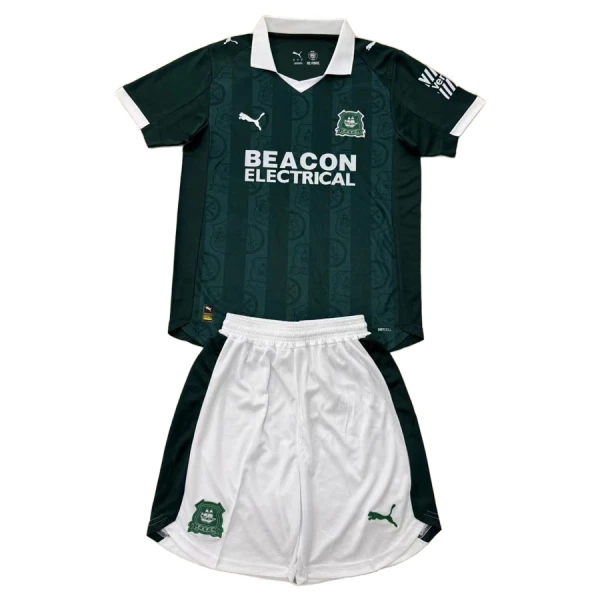 Camiseta Plymouth Argyleh Niños 1ª Equipación 25/26 Camiseta Plymouth Argyleh Niños 1ª Equipación 25/26