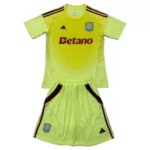 Camiseta Portero Aston Villa Niños 25/26 Amarillo