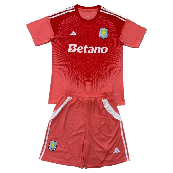 Camiseta Portero Aston Villa Niños 25/26 Rojo Camiseta Portero Aston Villa Niños 25/26 Rojo