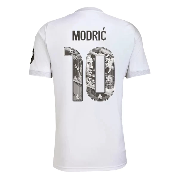 Camiseta Real Madrid Luka Modrić 10 Niños 1ª Equipación 25/26 Edición Especial