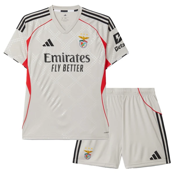 Camiseta SL Benfica Niños 2ª Equipación 25/26 Camiseta SL Benfica Niños 2ª Equipación 25/26