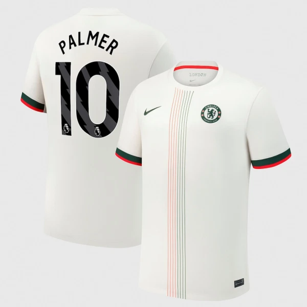 Camiseta Chelsea Cole Palmer 10 Hombre 2ª Equipación 25/26 Camiseta Chelsea Cole Palmer 10 Hombre 2ª Equipación 25/26