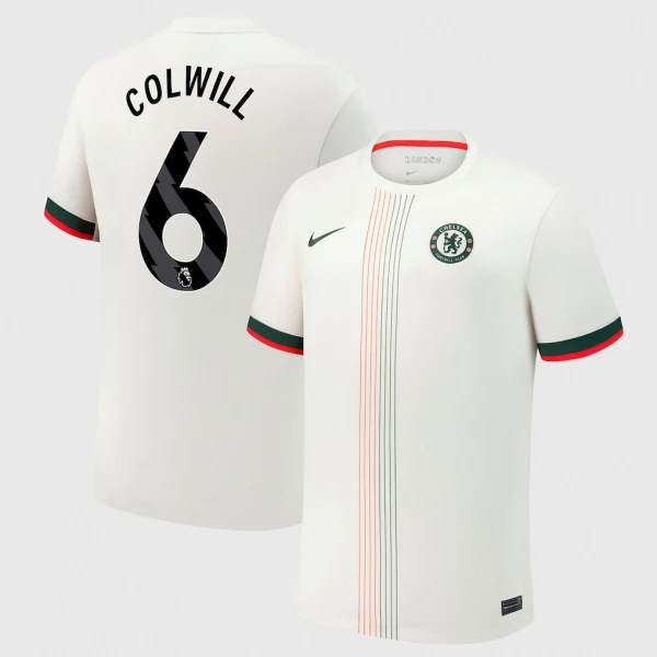 Camiseta Chelsea Colwill 6 Hombre 2ª Equipación 25/26 Camiseta Chelsea Colwill 6 Hombre 2ª Equipación 25/26