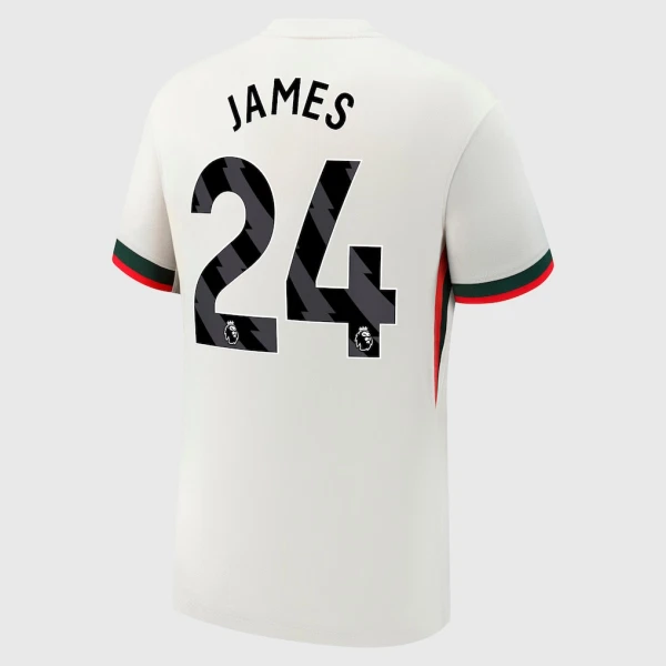 Camiseta Chelsea James 24 Hombre 2ª Equipación 25/26