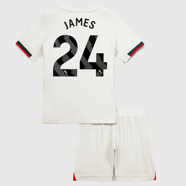 Camiseta Chelsea James 24 Niños 2ª Equipación 25/26 Camiseta Chelsea James 24 Niños 2ª Equipación 25/26