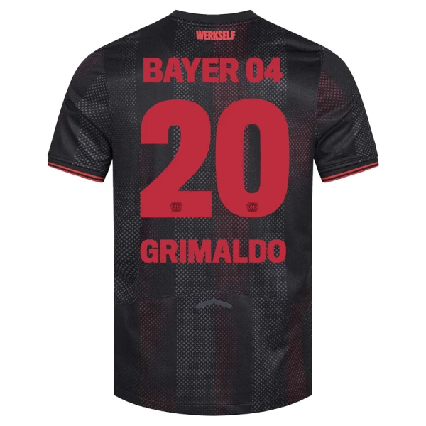 Camiseta Bayer 04 Leverkusen Alejandro Grimaldo 20 Hombre 1ª Equipación 25/26 Camiseta Bayer 04 Leverkusen Alejandro Grimaldo 20 Hombre 1ª Equipación 25/26