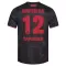Camiseta Bayer 04 Leverkusen Edmond Tapsoba 12 Hombre 1ª Equipación 25/26