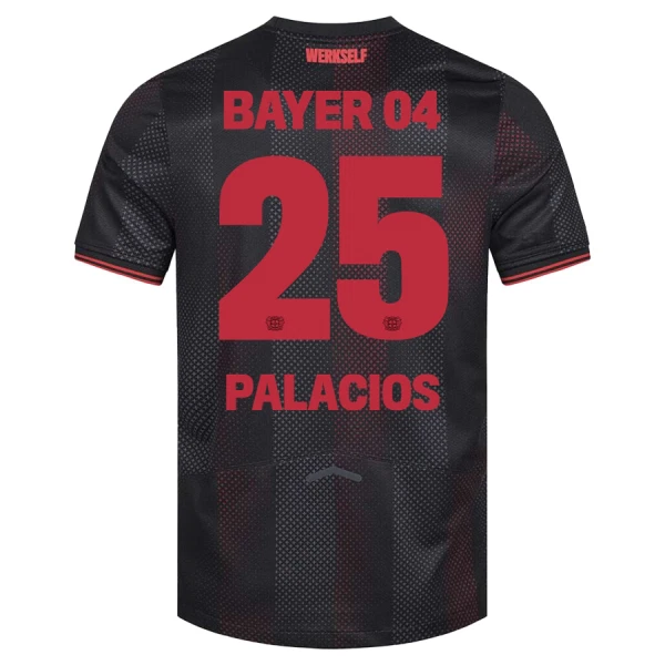 Camiseta Bayer 04 Leverkusen Exequiel Palacios 25 Hombre 1ª Equipación 25/26 Camiseta Bayer 04 Leverkusen Exequiel Palacios 25 Hombre 1ª Equipación 25/26