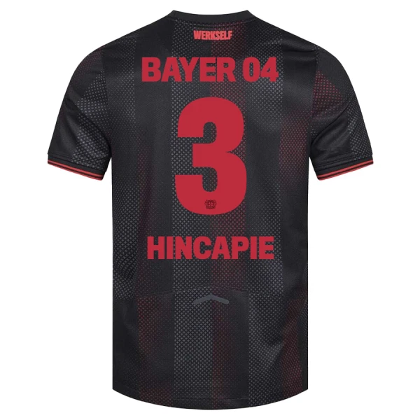 Camiseta Bayer 04 Leverkusen Piero Hincapie 3 Hombre 1ª Equipación 25/26 Camiseta Bayer 04 Leverkusen Piero Hincapie 3 Hombre 1ª Equipación 25/26