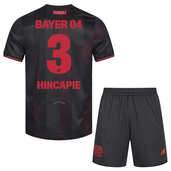 Camiseta Bayer 04 Leverkusen Piero Hincapie 3 Niños 1ª Equipación 25/26 Camiseta Bayer 04 Leverkusen Piero Hincapie 3 Niños 1ª Equipación 25/26