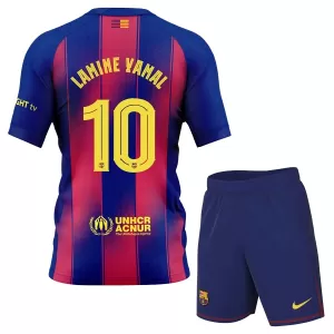 Camiseta FC Barcelona Lamine Yamal 10 Niños 1ª Equipación 25/26 Camiseta FC Barcelona Lamine Yamal 10 Niños 1ª Equipación 25/26