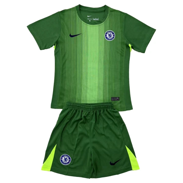 Camiseta Portero Chelsea Niños 25/26 Verde Camiseta Portero Chelsea Niños 25/26 Verde