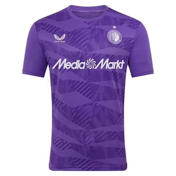 Camiseta Portero Feyenoord Rotterdam Hombre 25/26 Púrpura Camiseta Portero Feyenoord Rotterdam Hombre 25/26 Púrpura
