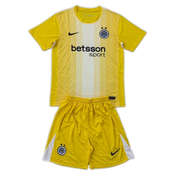 Camiseta Portero Inter de Milán Niños 25/26 Amarillo Camiseta Portero Inter de Milán Niños 25/26 Amarillo