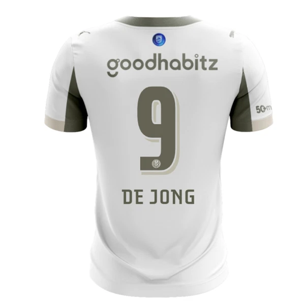 Camiseta PSV Eindhoven De Jong 9 Hombre 3ª Equipación 25/26 Camiseta PSV Eindhoven De Jong 9 Hombre 3ª Equipación 25/26