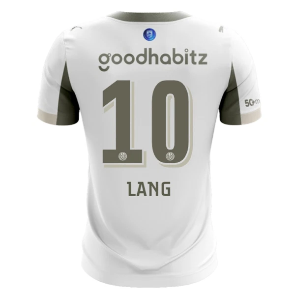 Camiseta PSV Eindhoven Lang 10 Hombre 3ª Equipación 25/26 Camiseta PSV Eindhoven Lang 10 Hombre 3ª Equipación 25/26