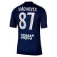 Camiseta Paris Saint-Germain Joao Neves 87 Hombre 1ª Equipación 25/26