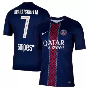 Camiseta Paris Saint-Germain Kvaratskhelia 7 Hombre 1ª Equipación 25/26