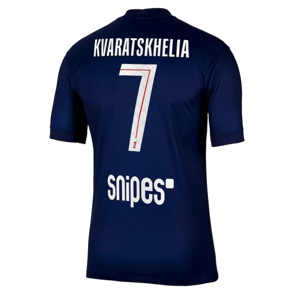 Camiseta Paris Saint-Germain Kvaratskhelia 7 Hombre 1ª Equipación 25/26