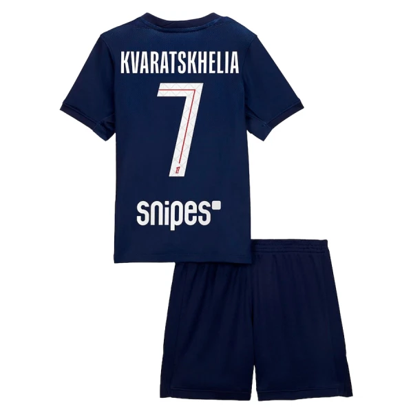 Camiseta Paris Saint-Germain Kvaratskhelia 7 Niños 1ª Equipación 25/26 Camiseta Paris Saint-Germain Kvaratskhelia 7 Niños 1ª Equipación 25/26