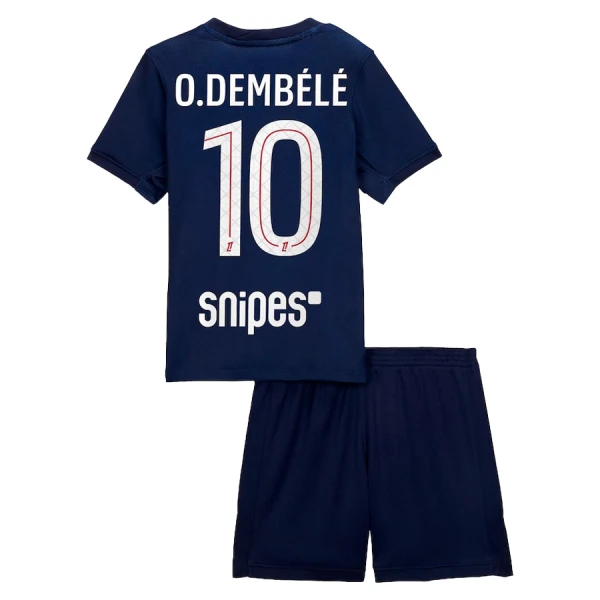 Camiseta Paris Saint-Germain Ousmane Dembélé 10 Niños 1ª Equipación 25/26 Camiseta Paris Saint-Germain Ousmane Dembélé 10 Niños 1ª Equipación 25/26