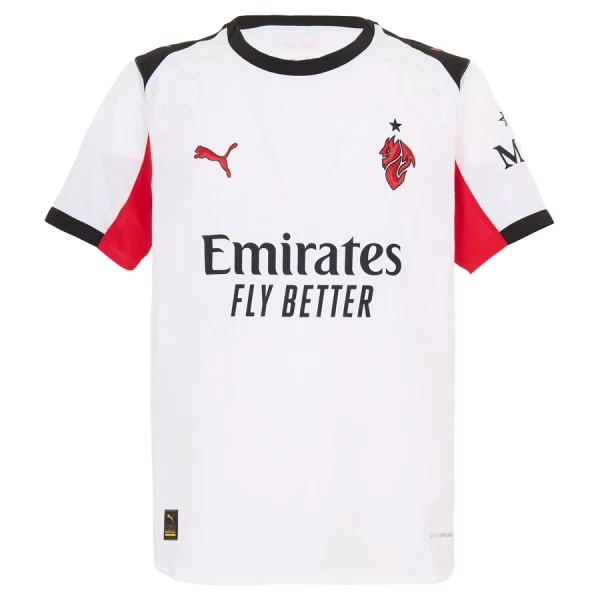 Camiseta AC Milan Christian Pulišić 11 Hombre 2ª Equipación 25/26
