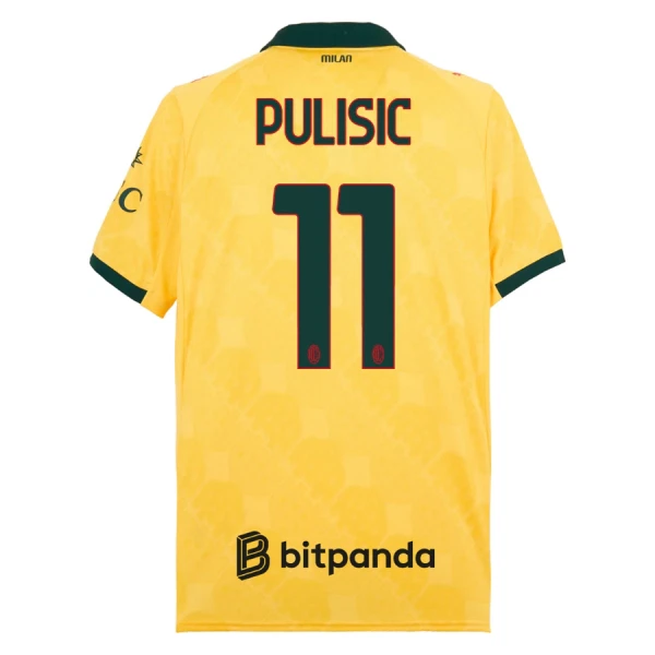 Camiseta AC Milan Christian Pulišić 11 Hombre 3ª Equipación 25/26