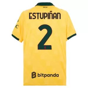 Camiseta AC Milan Estupinan 2 Hombre 3ª Equipación 25/26