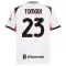Camiseta AC Milan Fikayo Tomori 23 Hombre 2ª Equipación 25/26