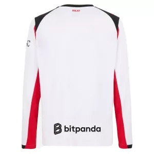Camiseta AC Milan Hombre 2ª Equipación 25/26 Manga Larga