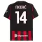 Camiseta AC Milan Luka Modrić 14 Hombre 1ª Equipación 25/26