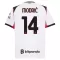 Camiseta AC Milan Luka Modrić 14 Hombre 2ª Equipación 25/26
