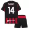 Camiseta AC Milan Luka Modrić 14 Niños 1ª Equipación 25/26
