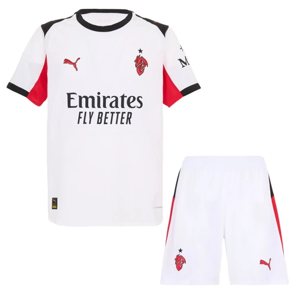 Camiseta AC Milan Luka Modrić 14 Niños 2ª Equipación 25/26