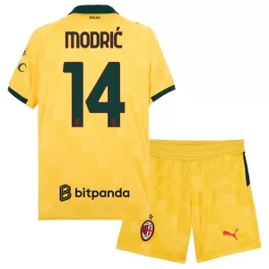 Camiseta AC Milan Luka Modrić 14 Niños 3ª Equipación 25/26