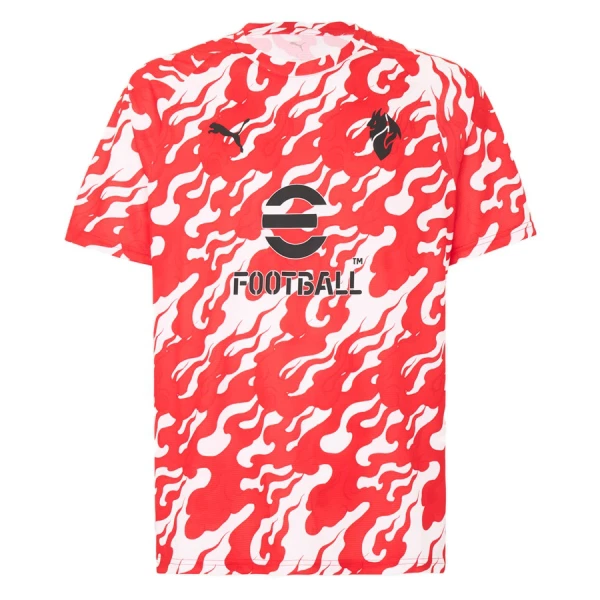 Camiseta AC Milan Pre-Match Hombre 25/26 Rojo