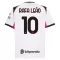 Camiseta AC Milan Rafael Leão 10 Hombre 2ª Equipación 25/26