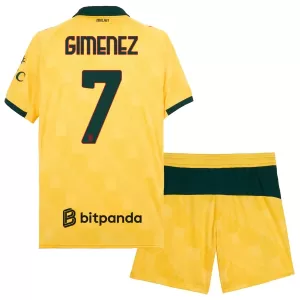 Camiseta AC Milan Santiago Gimenez 7 Niños 3ª Equipación 25/26