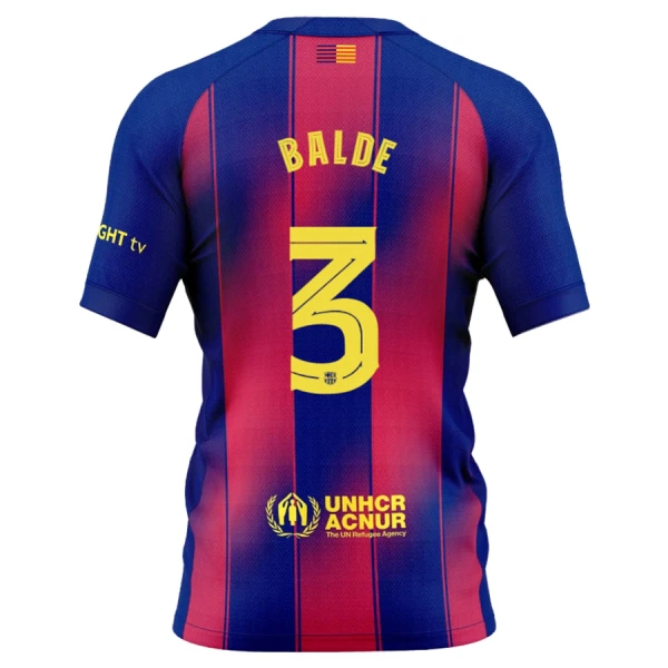 Camiseta FC Barcelona Alejandro Balde 3 Hombre 1ª Equipación 25/26