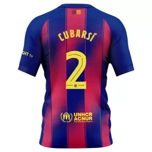 Camiseta FC Barcelona Cubarsi 2 Hombre 1ª Equipación 25/26 Camiseta FC Barcelona Cubarsi 2 Hombre 1ª Equipación 25/26