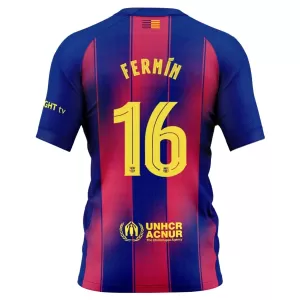 Camiseta FC Barcelona Fermin 16 Hombre 1ª Equipación 25/26 Camiseta FC Barcelona Fermin 16 Hombre 1ª Equipación 25/26