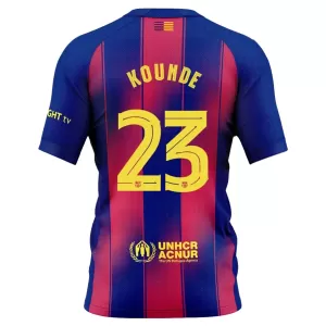 Camiseta FC Barcelona Kounde 23 Hombre 1ª Equipación 25/26 Camiseta FC Barcelona Kounde 23 Hombre 1ª Equipación 25/26