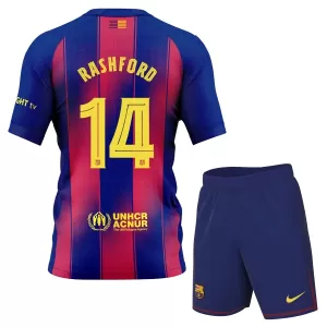 Camiseta FC Barcelona Marcus Rashford 14 Niños 3ª Equipación 25/26 Camiseta FC Barcelona Marcus Rashford 14 Niños 3ª Equipación 25/26