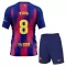 Camiseta FC Barcelona Pedri 8 Niños 1ª Equipación 25/26