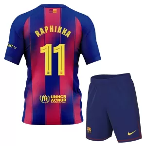 Camiseta FC Barcelona Raphinha 11 Niños 1ª Equipación 25/26 Camiseta FC Barcelona Raphinha 11 Niños 1ª Equipación 25/26