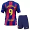 Camiseta FC Barcelona Robert Lewandowski 9 Niños 1ª Equipación 25/26