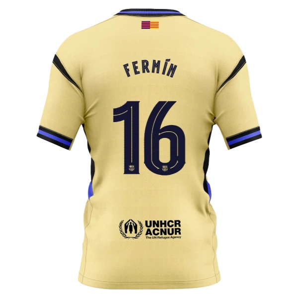 Camiseta FC Barcelona x Kobe Bryant Fermin 16 Hombre 2ª Equipación 25/26