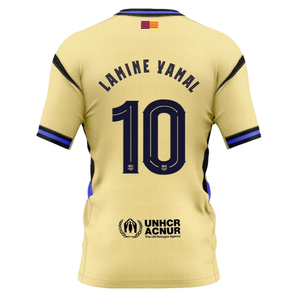 Camiseta FC Barcelona x Kobe Bryant Lamine Yamal 10 Hombre 2ª Equipación 25/26